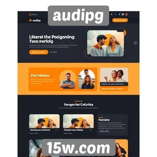 experiência de usuário aprimorada no site audipg